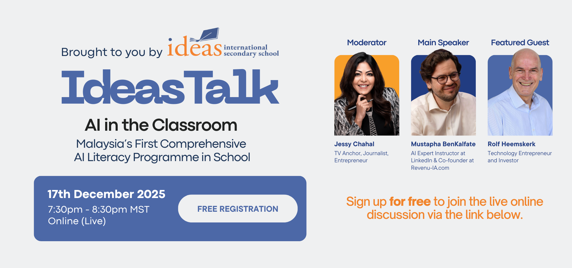 Announcement - Click to register